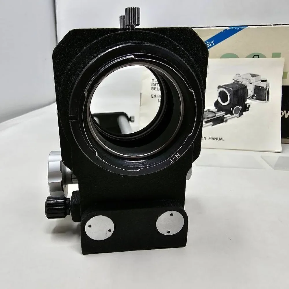 SOLIGOR FLEXOMATIC DOUBLE TRACK BELLOW EXTENSION UNIVERSAL T-2 MOUNT